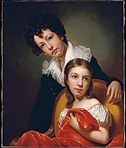 Michael Angelo and Emma Clara Peale