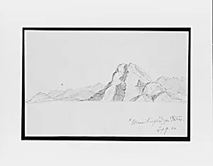 Missilonghi from Patras (from Sketchbook) by Mary Newbold Sargent