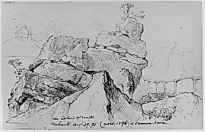 Mohonk, 1871 (from Sketchbook) by Daniel Huntington