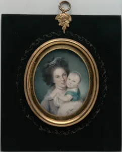 Mrs. Charles Willson Peale (Rachel Brewer) and Baby Eleanor