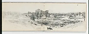 Panorama of the Charles River June 22 '86 (from Sketchbook VII) by William Trost Richards