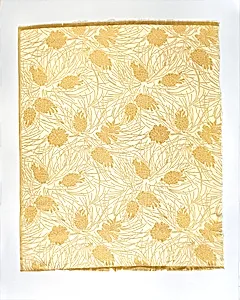 Pinecones-and-needles textile