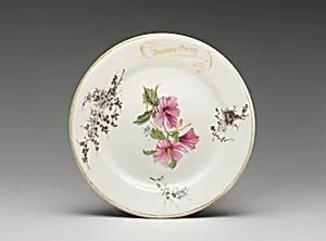 Plate by Union Porcelain Works