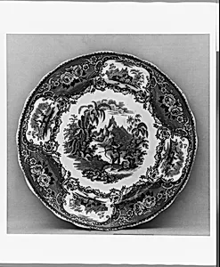 Plate by William Adams & Sons