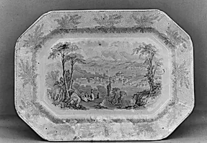 Platter by William Ridgway, Son & Co.