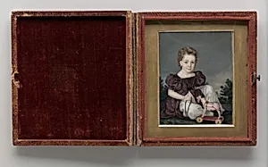 Portrait of a Boy by Miss Leland