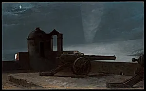 Searchlight on Harbor Entrance, Santiago de Cuba