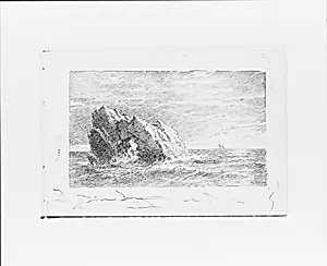 Seascape with Rocks (from Sketchbook VII)