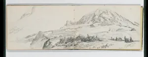 Sibertz Cap, Mount Tacoma Aug 23 1885 (from Sketchbook X) by William Trost Richards