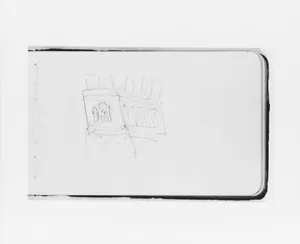 Sketch of a Ship's Stern (from Sketchbook)