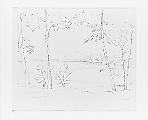 Sketchbook of Lake George, Catskill Mountains, and Hudson River Subjects by John William Casilear