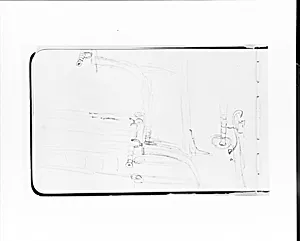 Sketches of Telescopes on a Ship's Deck (from Sketchbook) by Albert Bierstadt