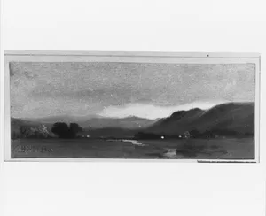 The Beginning of Autumn (Monument Mountain near Stockbridge)(from McGuire Scrapbook)