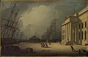 The Custom House at Greenock, Scotland