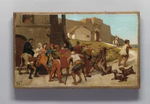 The Fable of the Miller, His Son, and the Donkey No. 6