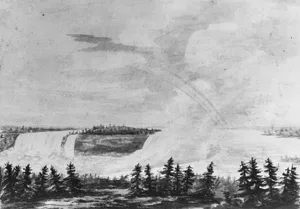 The Falls of Niagara (Copy after an Engraving in The Port Folio Magazine, March 1810)