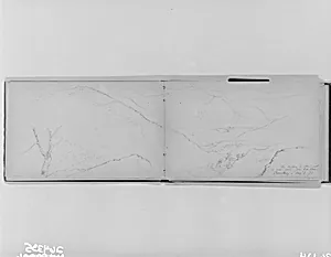 The Hudson, Storm King, 1871 (from Sketchbook) by Daniel Huntington