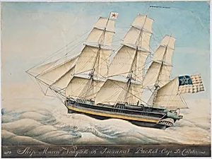 The Ship "Macon" by Nivelet