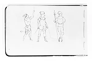 Three Figures (from Sketchbook)