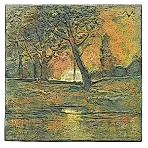 Tile by Charles Volkmar