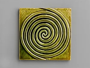 Tile by J. and J. G. Low Art Tile Works