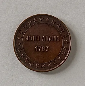 Token of John Adams