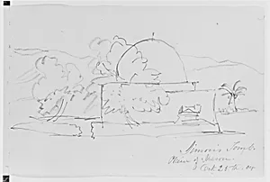 Tomb, Plain of Sharon, 1904 (from Sketchbook) by Mary Newbold Sargent