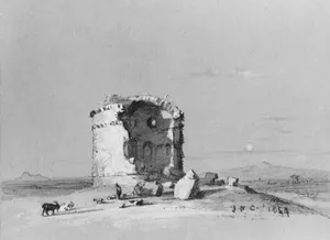 Torre dei Schiavi, The Roman Campagna (from Cropsey Album)