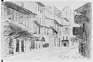 Tripoli, 1904 (from Sketchbook) by Mary Newbold Sargent