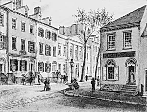 United States Branch Bank, Wall Street by Charles W. Burton
