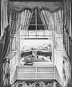 View from the House of Henry Briscoe Thomas, Baltimore