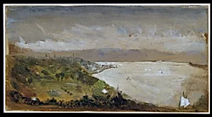 View of the Hudson River from the Catskills