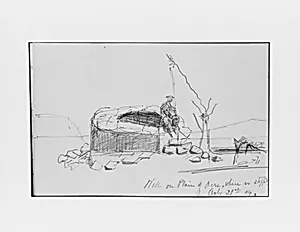 Well on Plain of Acre (from Sketchbook)