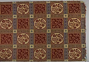 Woven carpet piece