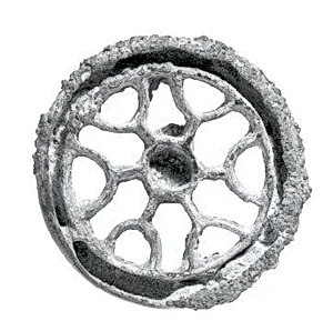 Compartmented stamp seal