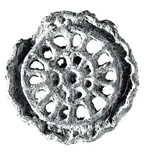Compartmented stamp seal