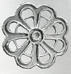 Compartmented stamp seal