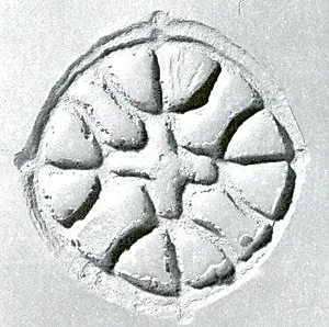 Compartmented stamp seal