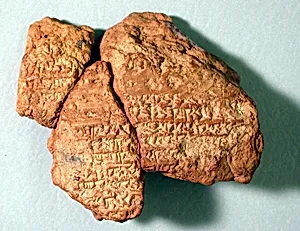 Cuneiform tablet: treatments for ailments of the nose and mouth
