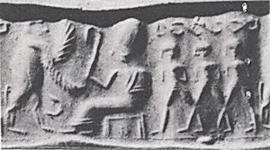 Cylinder seal and modern impression