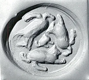 Drilled oval hemispheroid seal