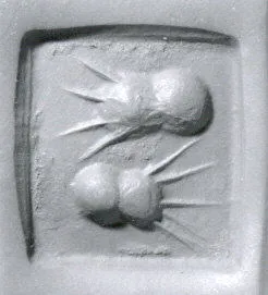 Drilled square plaque seal
