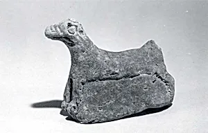 Figurine of animal (dog or mushhushshu)