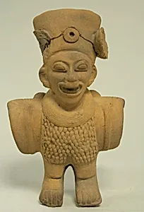 Anthropomorphic Bird Figure by Jama-Coaque artist