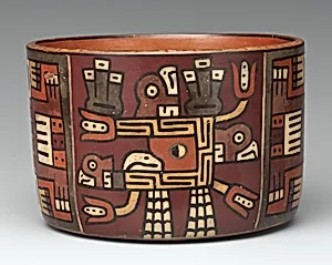 Bowl with profile bird