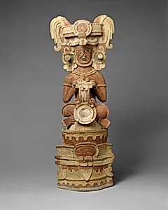 Censer, Seated King by Maya artist(s)