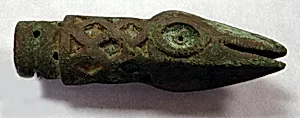 Copper Snake Head Mace