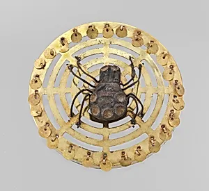 Earflare with spider