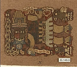 Embroidered Mantle Fragment