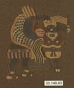 Embroidered Mantle Fragment